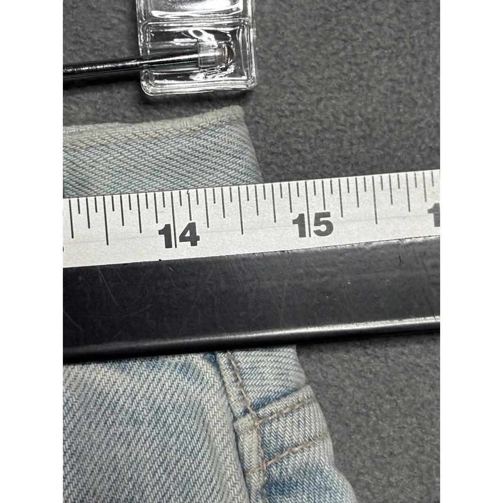 Veronica Beard Blake Crop Straight High Rise Jeans Aire Wash Blue Size 28 - Picture 4 of 10
